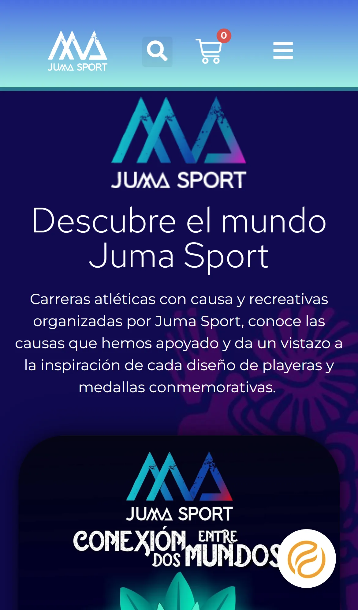 Juma Sport en móvil